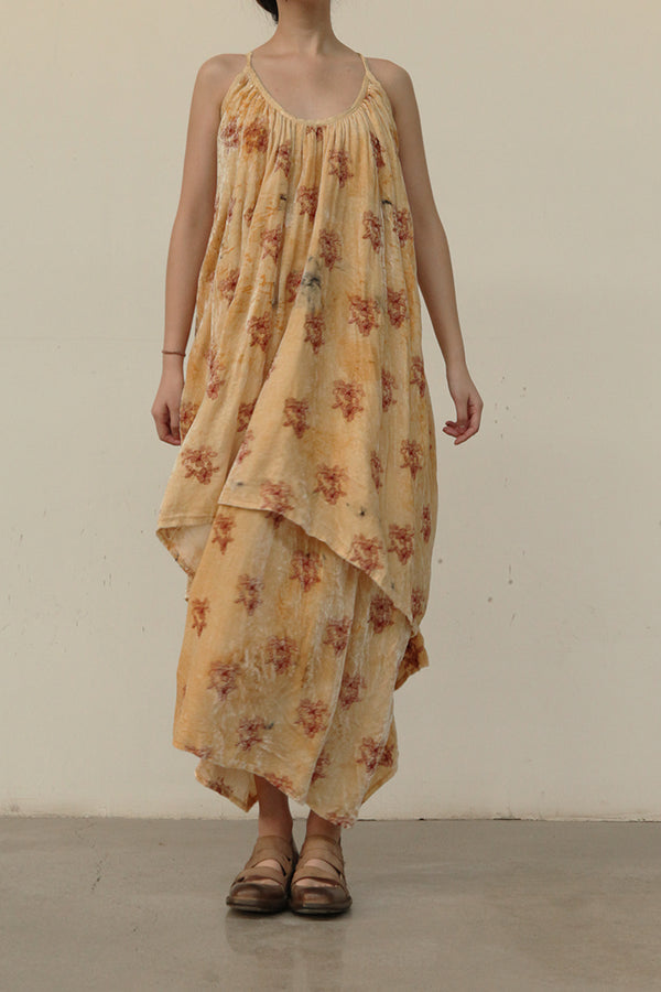 MUTEDANCE lace double layer dress MD21SS18